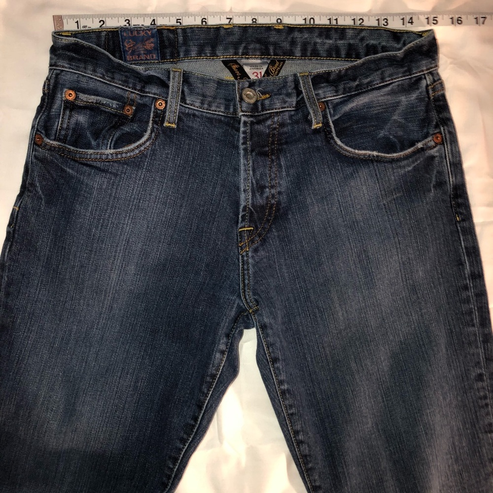 Lucky Brand ladies, button-fly slim bootleg jeans